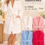 Szlafrok DAMSKATURECKA_size s-3xl_paczka 12 szt_mixkolor 3839843