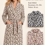 Szlafrok DAMSKATURECKA_size m-2xl_paczka 12 szt_mixkolor 3839847