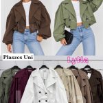 Płaszcz Damskie wloskie _size uni_ paczka 6szt_ mix kolor 2065593