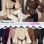 Bluzki Damskie wloskie_size uni_paczka 6szt_mix kolor 9306479