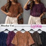 Bluzki Damskie wloskie_size uni_paczka 6szt_mix kolor 9306480