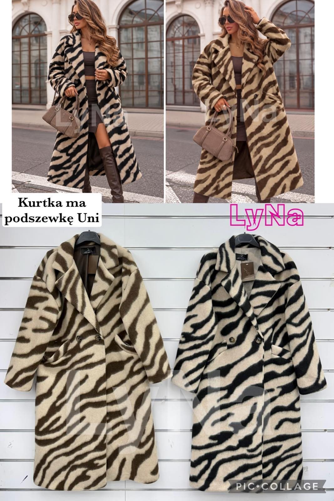Kurtki Damskie wloskie_size uni_paczka 6szt_mix kolor 9306484