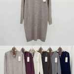 Sukienki Damskie wloskie_ size m-2xl_paczka 8szt_mix kolor 9306503