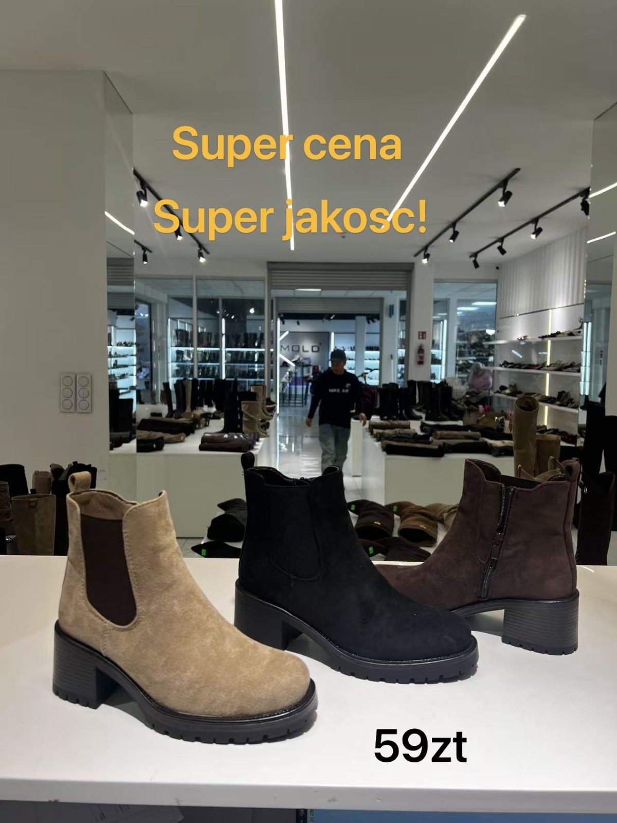 Buty Botki DAMSKIE (36-41_12par) 5128722