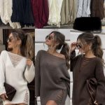 Sukienki Damskie wloskie_ size uni_paczka 6szt_mix kolor 5128736