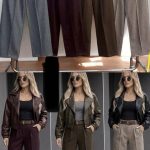 Spodnie Damskie wloskie_ size uni_paczka 6szt_mix kolor 5128758