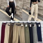 Spodnie Damskie wloskie_ size uni_paczka 6szt_mix kolor 5128770