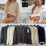 Swetry Damskie wloskie_ size uni_paczka 6szt_mix kolor 5128801
