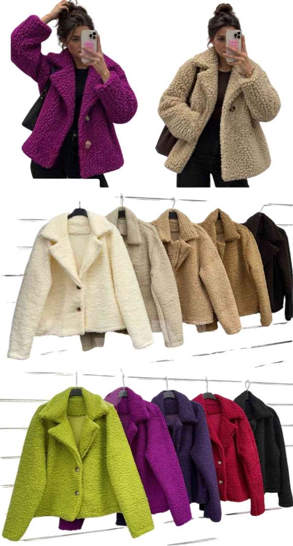 Kurtki damskie z długim rękawem. Produkt włoski (UNI_ 4) 5128867
