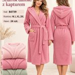 Szlafrok DAMSKA TURECKA_size m-2xl_paczka 12 szt_mixkolor 6703628