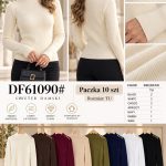 Swetry DAMSKA TURECKA_size uni_paczka 10 szt_mixkolor 6703673
