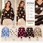 Swetry DAMSKA TURECKA_size uni_paczka 10 szt_mixkolor 6703674