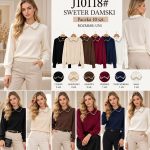 Swetry DAMSKA TURECKA_size uni_paczka 10 szt_mixkolor 6703689