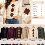 Swetry DAMSKA TURECKA_size uni_paczka 10 szt_mixkolor 6703734