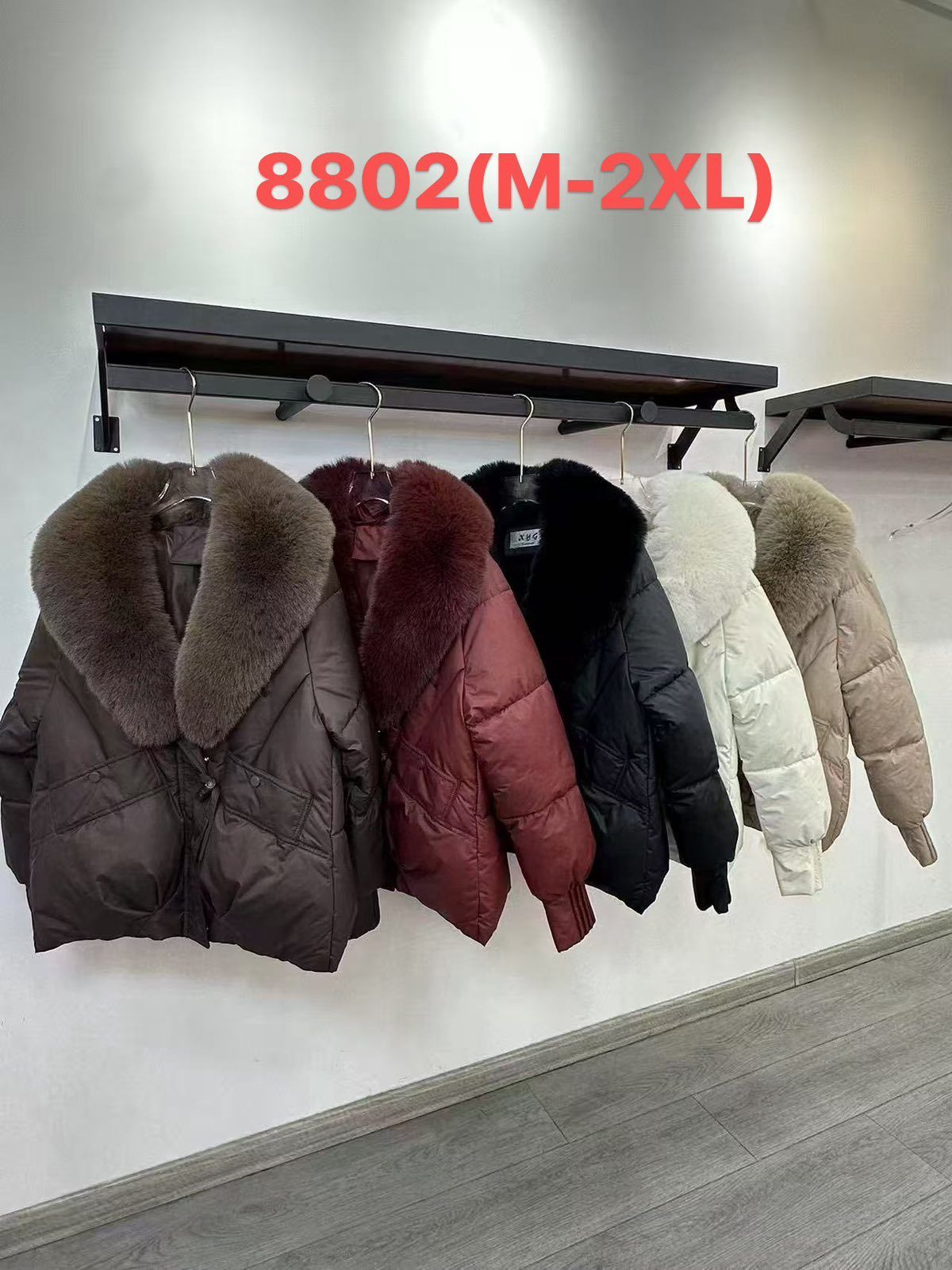 Kurtki Damskie _size M-2xl_paczka 4szt_1 kolor 6490779