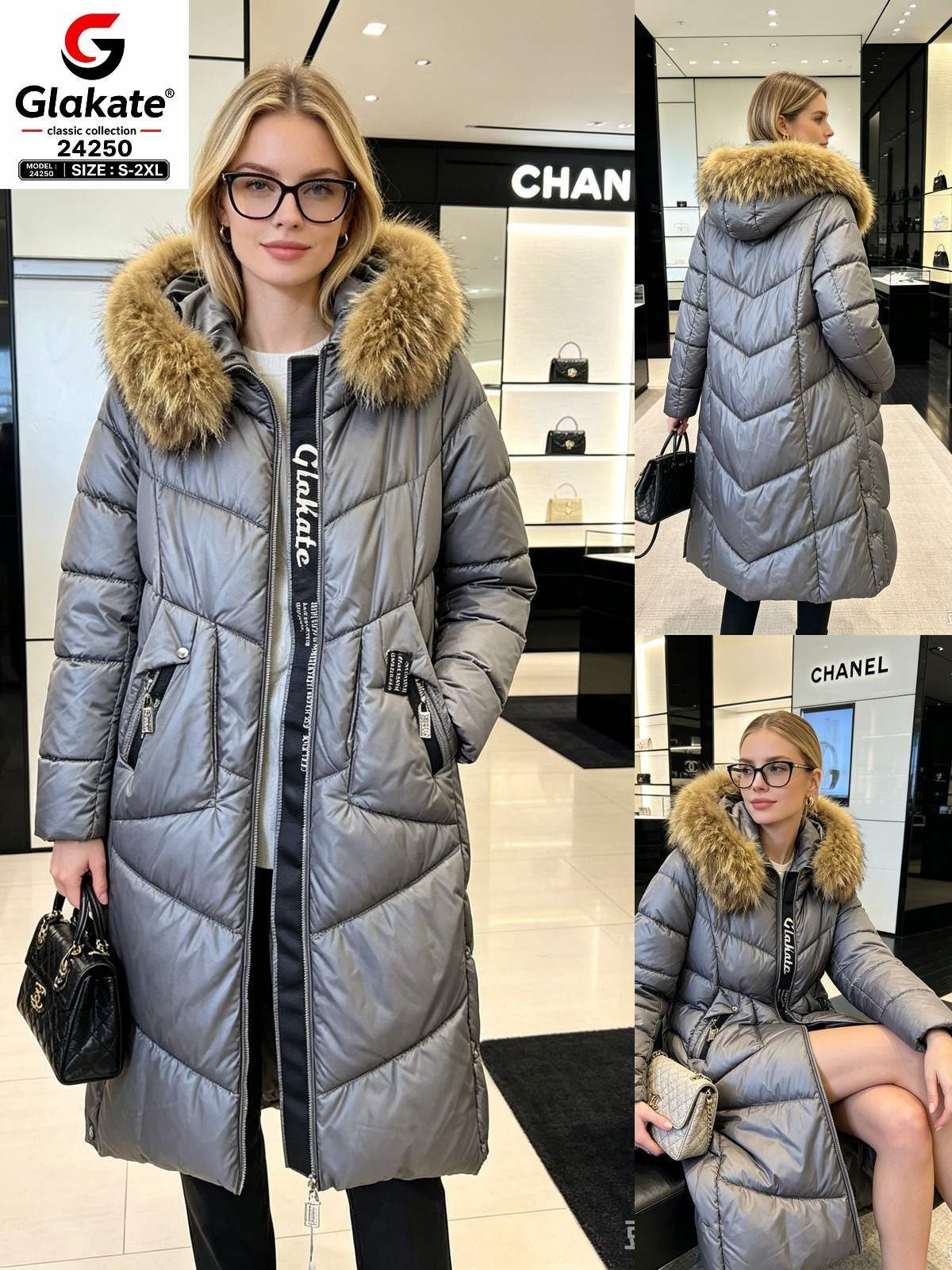 Kurtki Damskie _size s-2xl_paczka 5szt_1 kolor 6490790