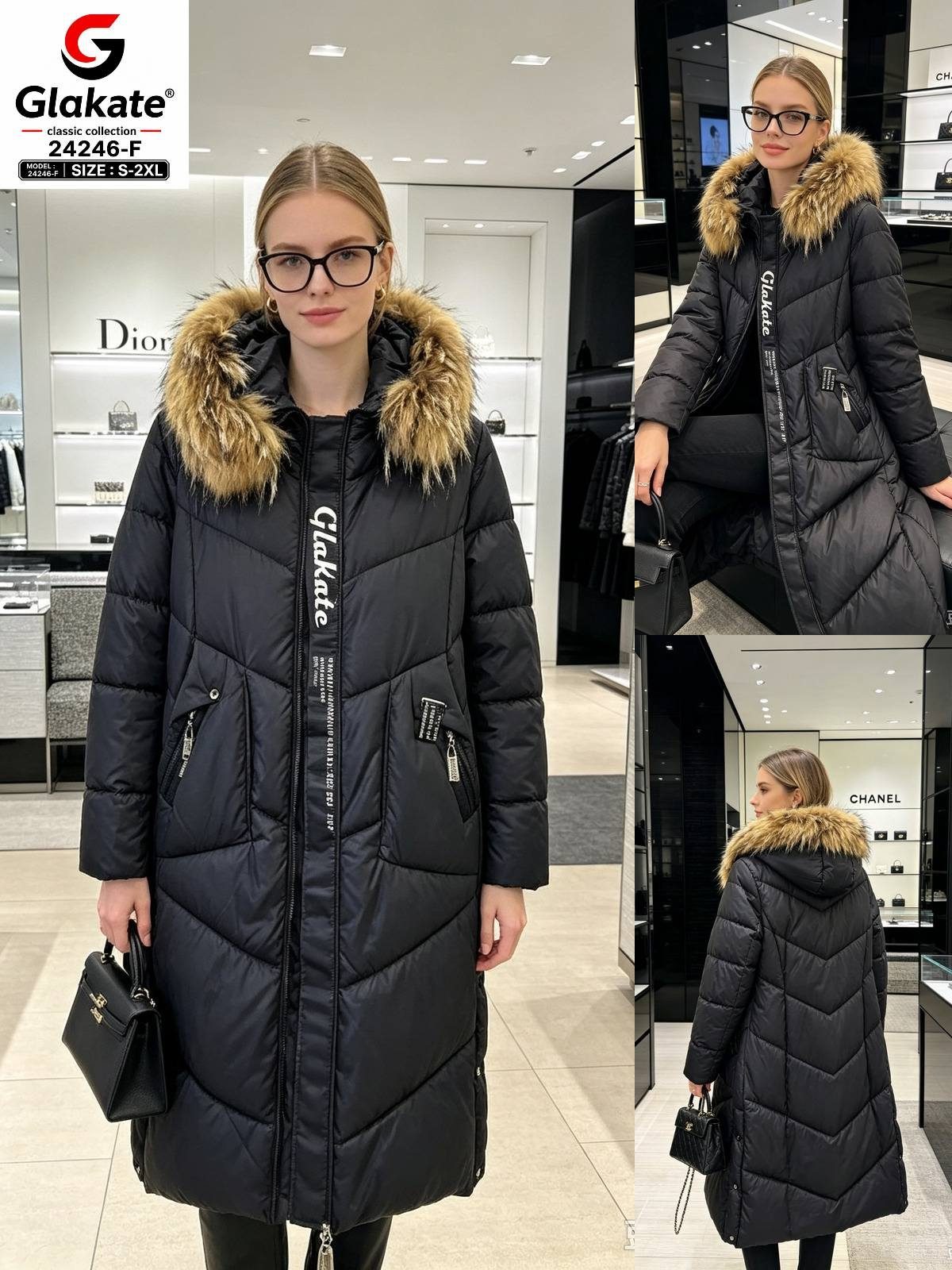 Kurtki Damskie _size s-2xl_paczka 5szt_1 kolor 6490791