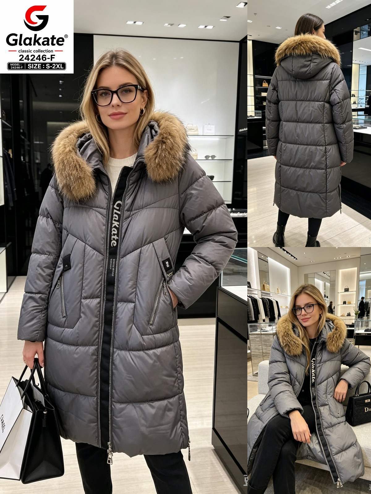 Kurtki Damskie _size s-2xl_paczka 5szt_1 kolor 6490794