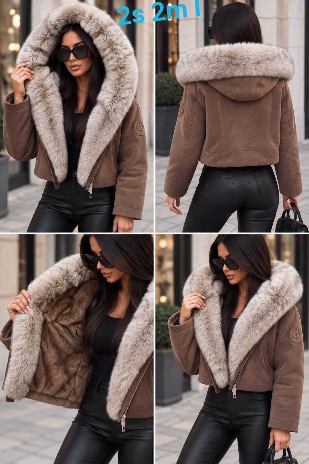 Kurtki Damskie _size S-L_paczka 5szt_1 kolor 6490810