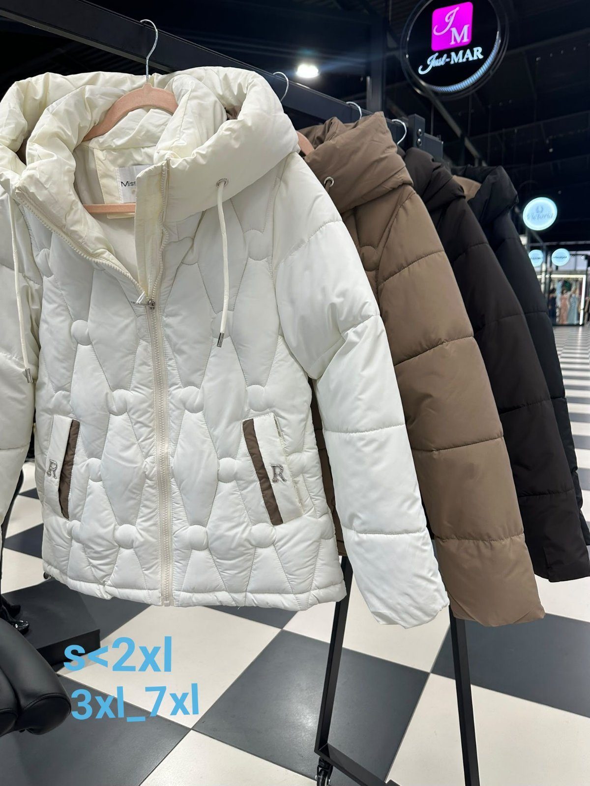 Kurtki Damskie _size 3-7xl_paczka 5szt_1 kolor 6490815