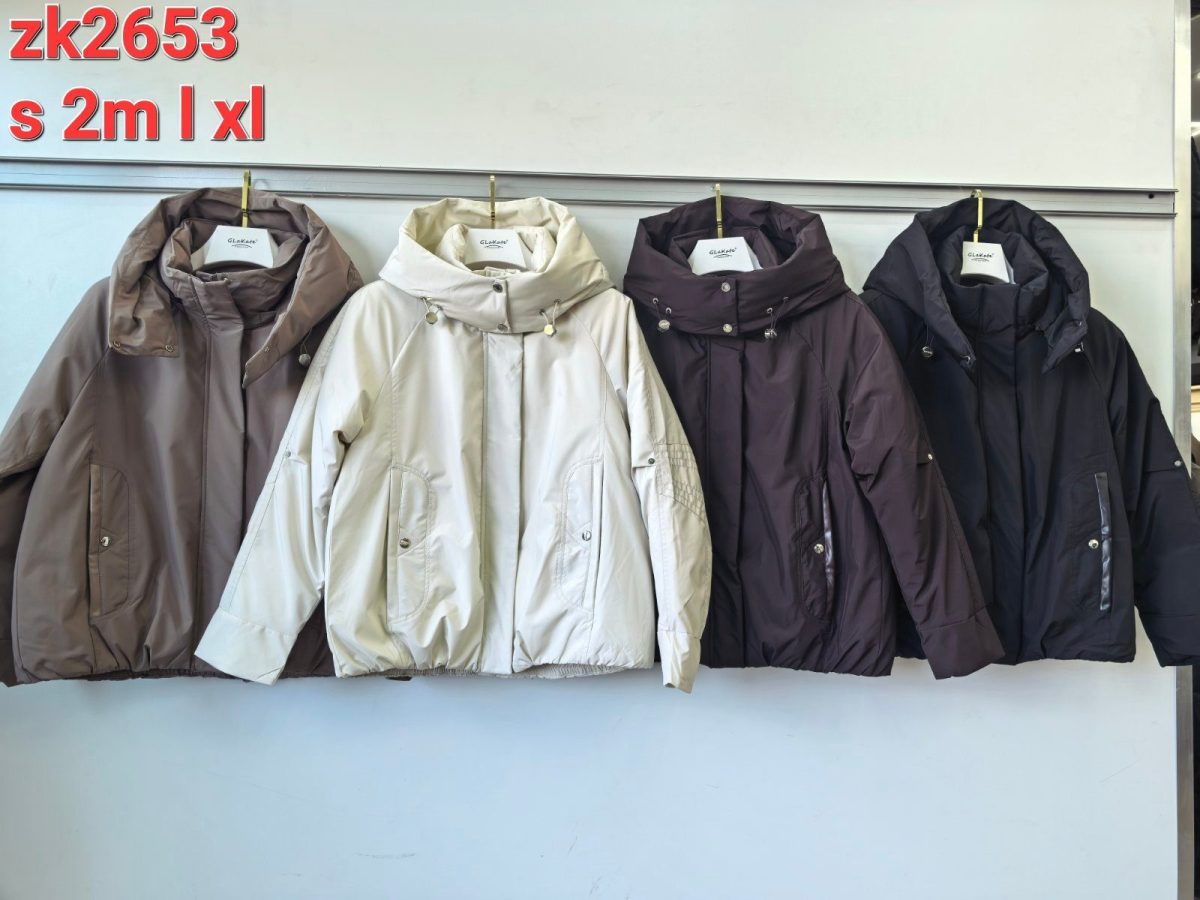 Kurtki Damskie _size S-XL_paczka 5szt_1 kolor 6490821
