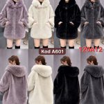 Futro Damskie _size UNI_paczka 5szt_1 kolor 6490841