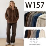 Kurtki Alpaka Damskie _size M-2xl_paczka 12szt_MIX kolor 6490901