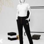 Spodnie Damskie _size XL-8xl_paczka 12szt_1 kolor 6490937