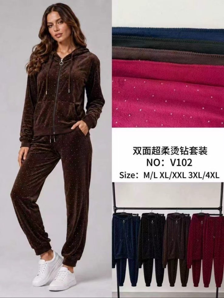 Komplety Damskie _size M-4XL_paczka 12szt_MIX kolor 6490952