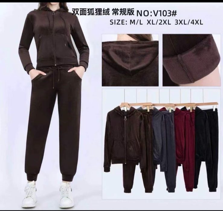 Komplety Damskie _size M-4XL_paczka 12szt_MIX kolor 6490955