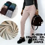 Spodnie Damskie _size 2-7xl_paczka 12szt_MIX kolor 6490960