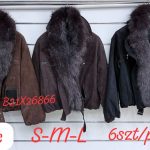 Kurtki skórzane Damskie _size s-l_paczka 6szt_1 kolor 8149032