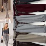 Spodnie Damskie wloskie_OVER size _paczka 6szt_mix kolor 8149077