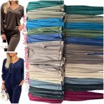 Komplety Damskie wloskie_OVER size _paczka 6szt_mix kolor 1645153