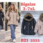Kurtki Damskie _size 3-7xl_paczka 5szt_1 kolor 1645160
