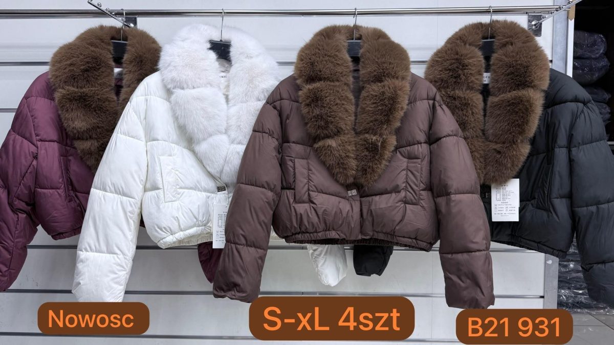 Kurtki Damskie _size s-xl_paczka 4szt_1 kolor 1645166