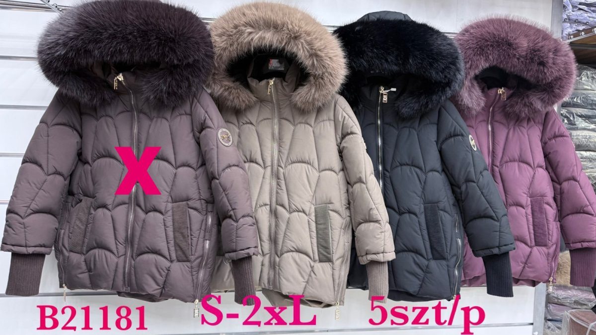 Kurtki Damskie _size s-2xl_paczka 5szt_1 kolor 1645180