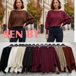 Swetry Damskie wloskie_size uni_paczka 6szt_mix kolor 1645196