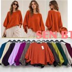 Swetry Damskie wloskie_size uni_paczka 6szt_mix kolor 1645204