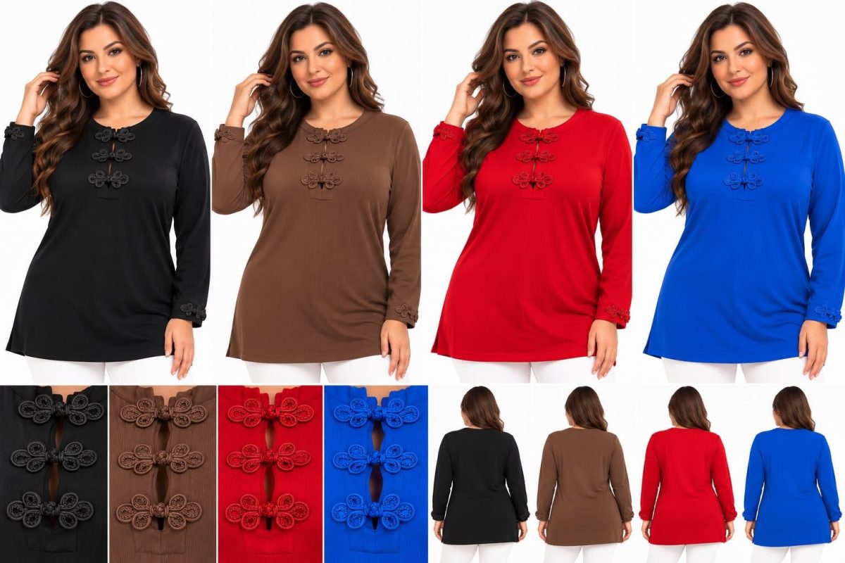 Bluzki DAMSKATURECKA_size uni_paczka 6 szt_mixkolor 9576354
