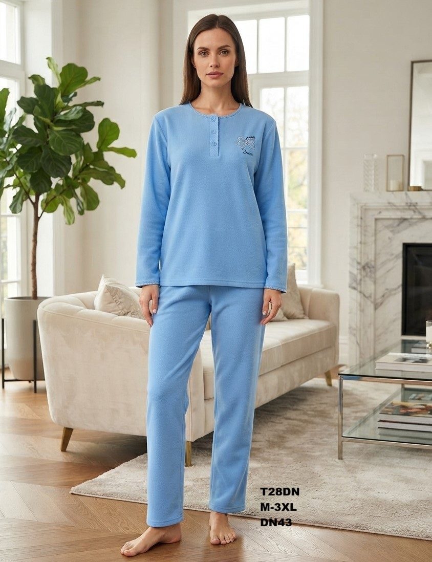 Piżamy DAMSKA TURECKA_size m-3xl_paczka 10 szt_mixkolor 7202897