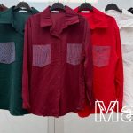 Koszule Damskie wloskie_size uni_paczka 6szt_mix kolor 7202944