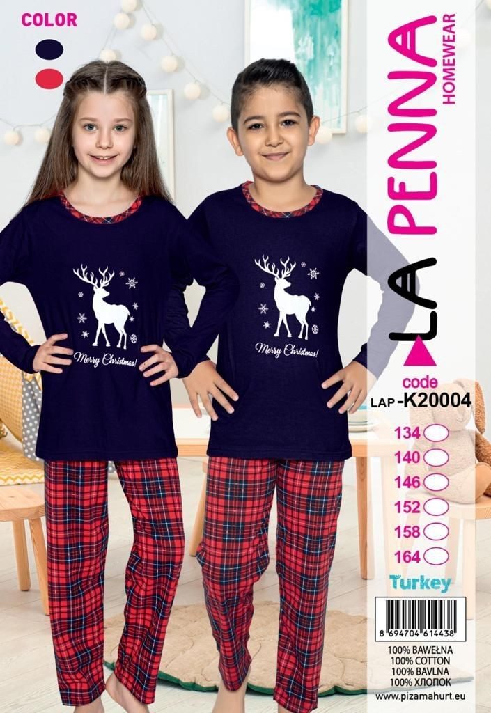 Piżamy DZIECIĘCA_size 134-164_paczka 12 szt_1kolor 7202961
