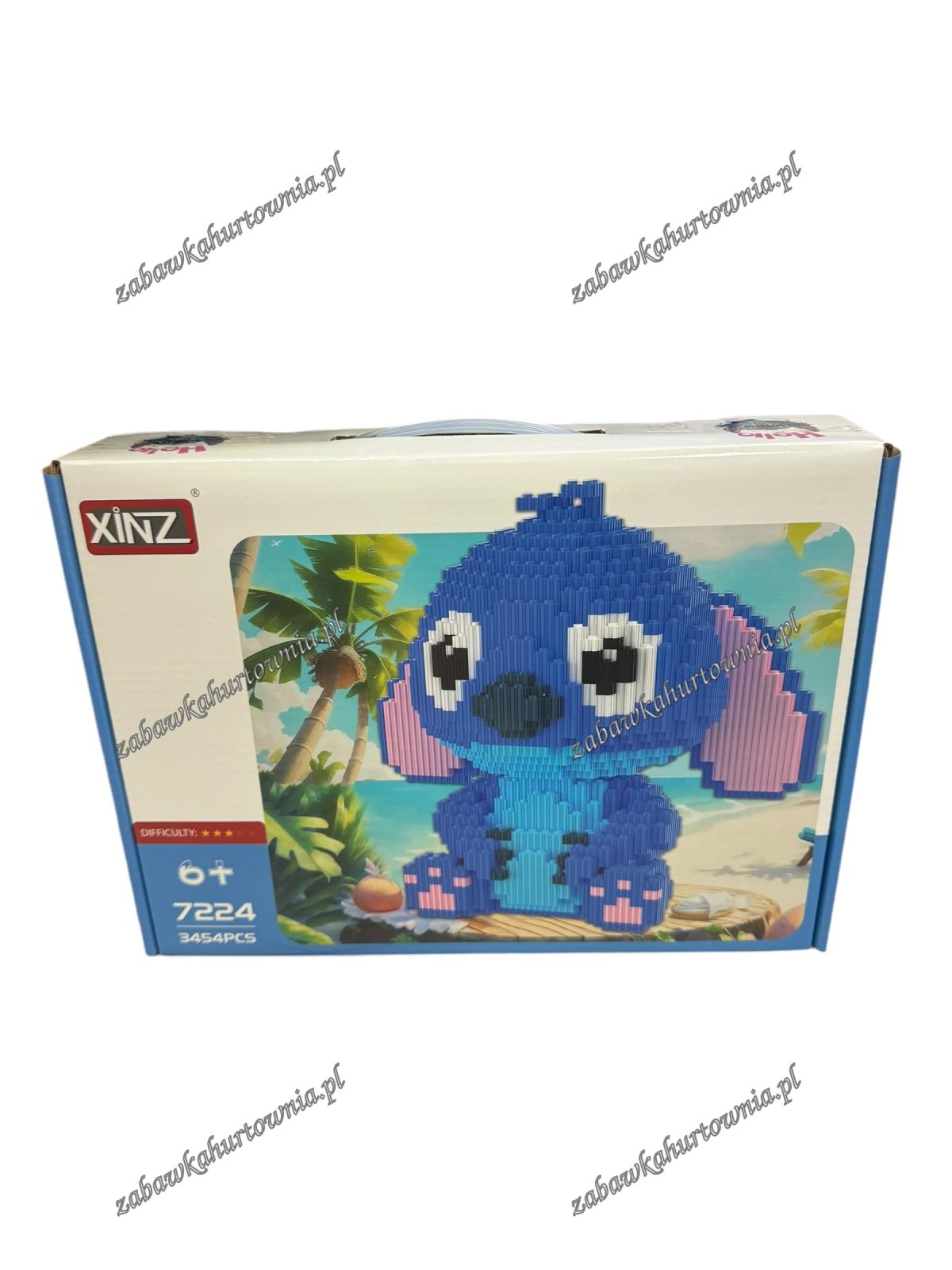 Figurka Klocki Stitch Disney 3454 elementów GIGANT 8668433