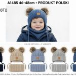 komplety Czapki Dziecięce _ paczka 10szt _mix kolor 3652722