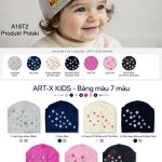 Czapki Dziecięce _ paczka 12szt _mix kolor 3652738