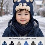 komplety Czapki Dziecięce _ paczka 10szt _mix kolor 3652741