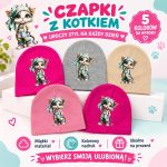 Czapki Dziecięce _ paczka 10szt _mix kolor 3652748