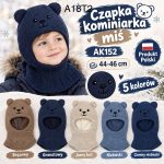 Czapki Dziecięce _ paczka 10szt _mix kolor 3652757