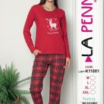 Piżamy DAMSKA TURECKA_size m-2xl_paczka 12 szt_1kolor 6873522